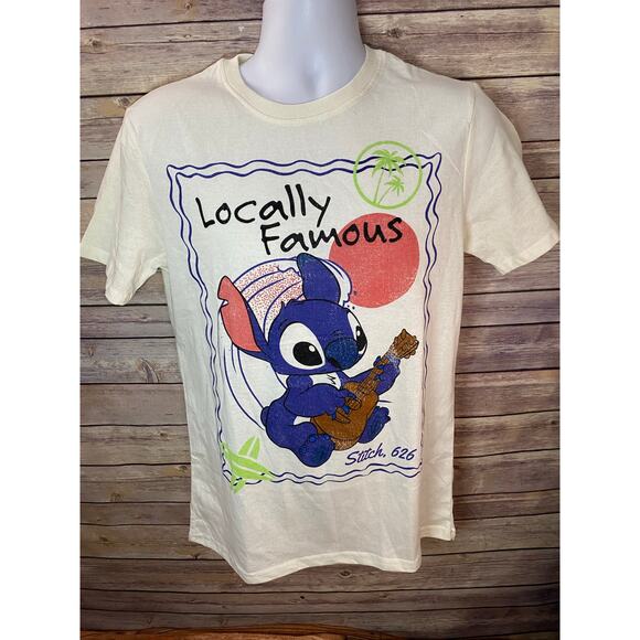 Disney Stitch 626 T-Shirt Adult Unisex Small Locally Famous Tee - Picture 1 of 8